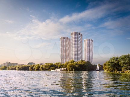 1-к апартаменты, 23.4 м², 8/25 эт.