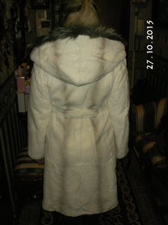 Шуба из стриженного бобра