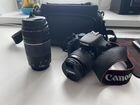 Зеркальный фотоаппарат Canon EOS 600D kit 18-55 + объявление продам