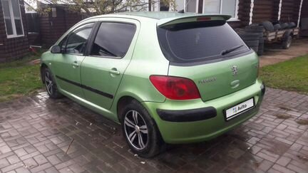 Peugeot 307 1.6 AT, 2003, 220 550 км