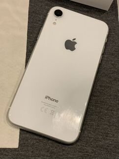 iPhone XR 64gb белый Ростест