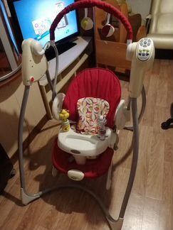 Электронные качели/шезлонг Graco Swing n Bounce