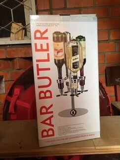 Домашний бар на 4 бутылки, bar butler