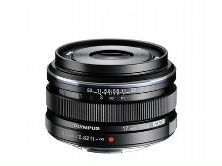 Объектив Olympus M.Zuiko digital 17mm F1.8