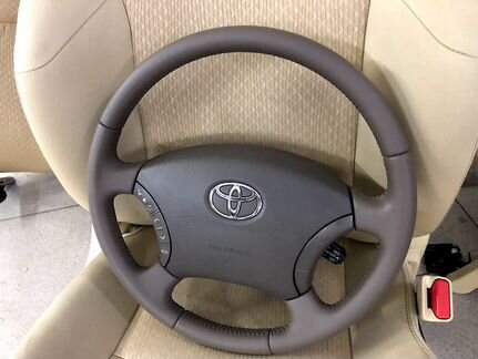 Руль новый кожаный Toyota Land Cruiser Prado 120