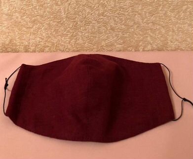 Маска темно-малиновая