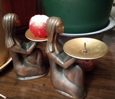 Подсвечники чугунный декоративные