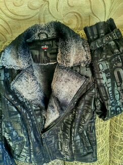 Куртка - дублёнка Новая р. XS