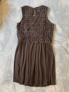 Платье коктейльное чёрное