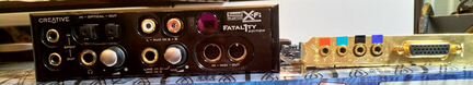 Звуковая карта SB X-Fi Fatality