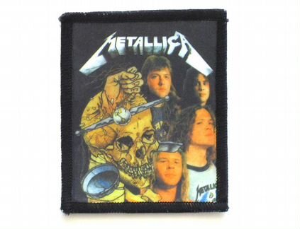 Hашивка Metallica (Производства Англия)