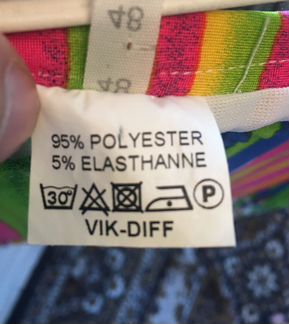 Яркая летняя юбка