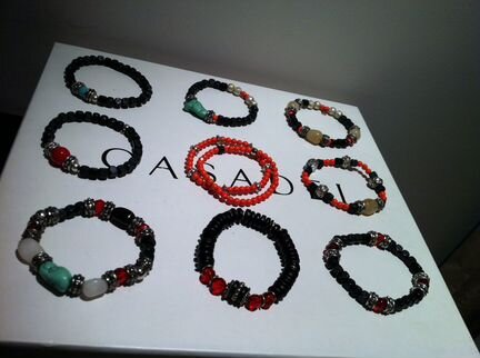 Браслеты-фенечки, бусы, чокер. Новые