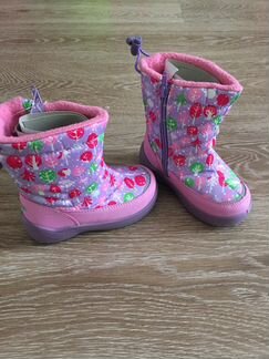 Новые зимние сапоги дутики Котофей. Натуральная ше