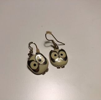 Серьги совы