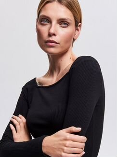 Блузка из ткани в рубчик Reserved