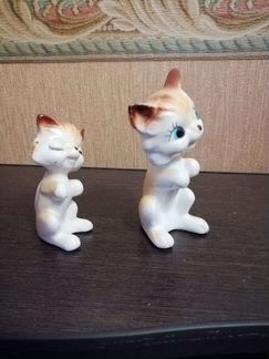 Фарфоровые котята из Англии