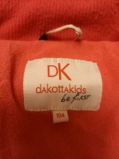 Комбинезон зимний для девочки dakottakids рост 104
