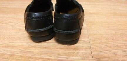 Кожанные мокасины zara 26