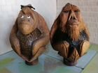 Изделия из кокоса - обезьянки Куба из СССР