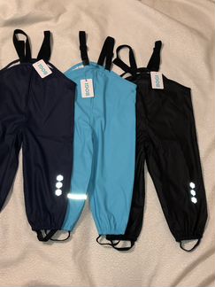 Новые штаны непромокайки полукомбинезон Bogi мальч