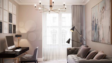 3-к квартира, 113.9 м², 7/35 эт.