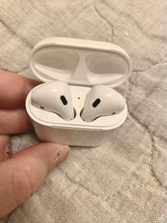 Беспроводные наушники apple airpods оригинал