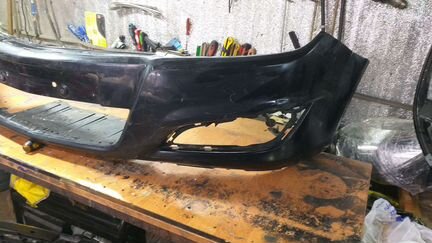 Бампер передний опель астра аш рестайлинг opel ast