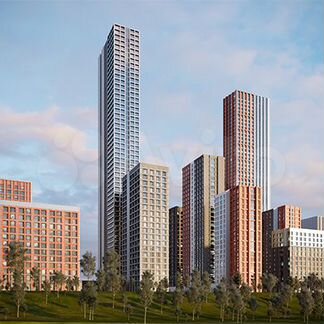 3-к квартира, 75.7 м², 15/52 эт.