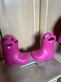Детские сапоги crocs c6
