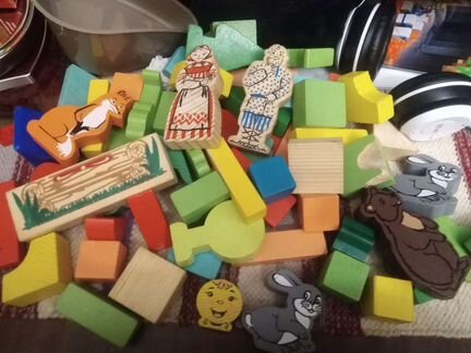 Деревянный конструктор Томик