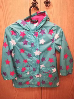 Куртка-Дождевик для девочки(110-116 см)