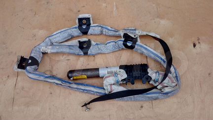 Подушка шторка безопасности левая Опель Корса Д