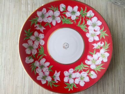 Блюдо фарфоровое СССР Старый Киев