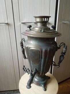 Антикварный самовар Баташова И. Тула 19 в.Рюмка