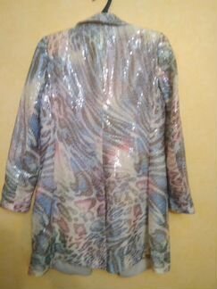 Женский яркий пиджак guess