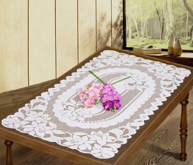 Дорожка на стол Jerahmeel Цвет: Белый (50х100 см)