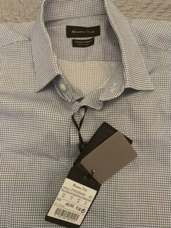 Новая Рубашка мужская Massimo Dutti 43р