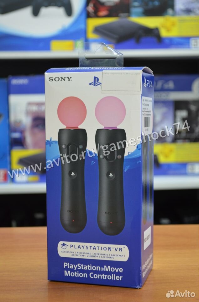 83512003625  Sony PS Move два новых контроллера для PS3/PS4 