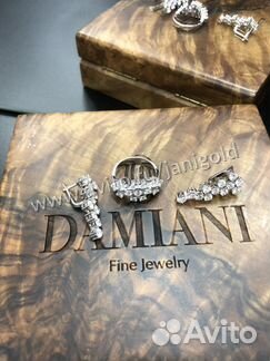 Золотой набор с бриллиантами