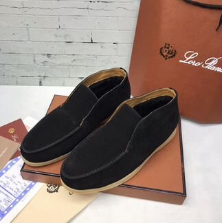 Лоферы Loro Piana на меху