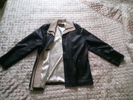 Куртка кожаная