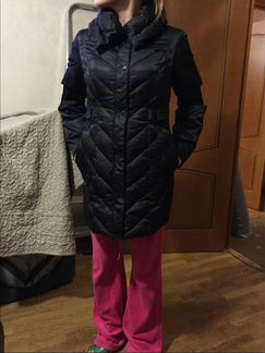 Пальто на синтепоне черное