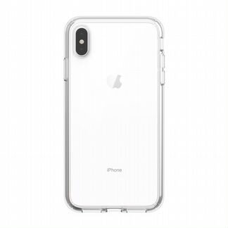 Silicone case iPhone Xs Max (прозрачный)