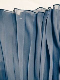 Синяя плиссированная юбка ASOS