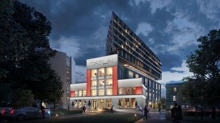 1-к апартаменты, 57.2 м², 10/12 эт.