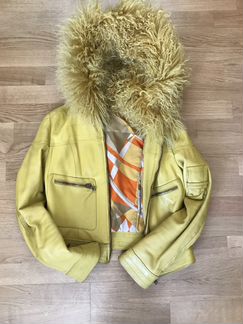 Куртка кожанная Италия