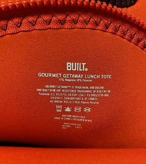Сумка Built NY “Gourmet Getaway Lunch Tote” LB31