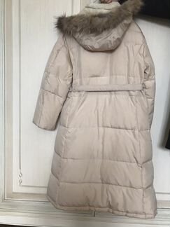 Пуховик зимний длинный