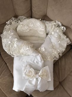 Конверт на выписку на овчине